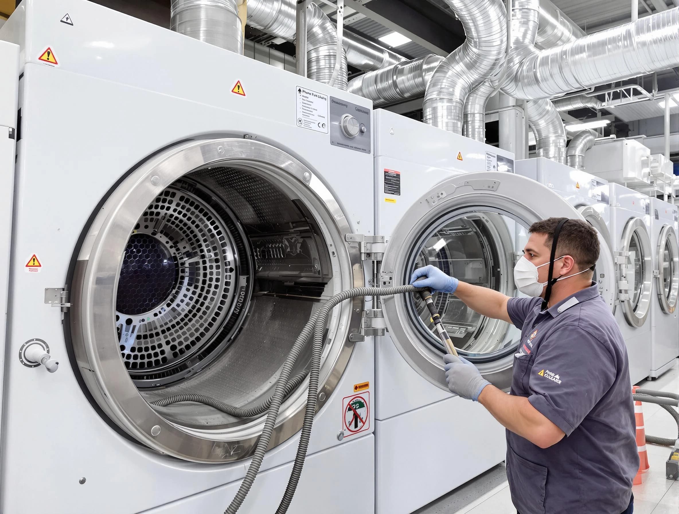 Industrial-grade dryer vent cleaning by Albuquerque Dryer Vent Cleaning in Albuquerque