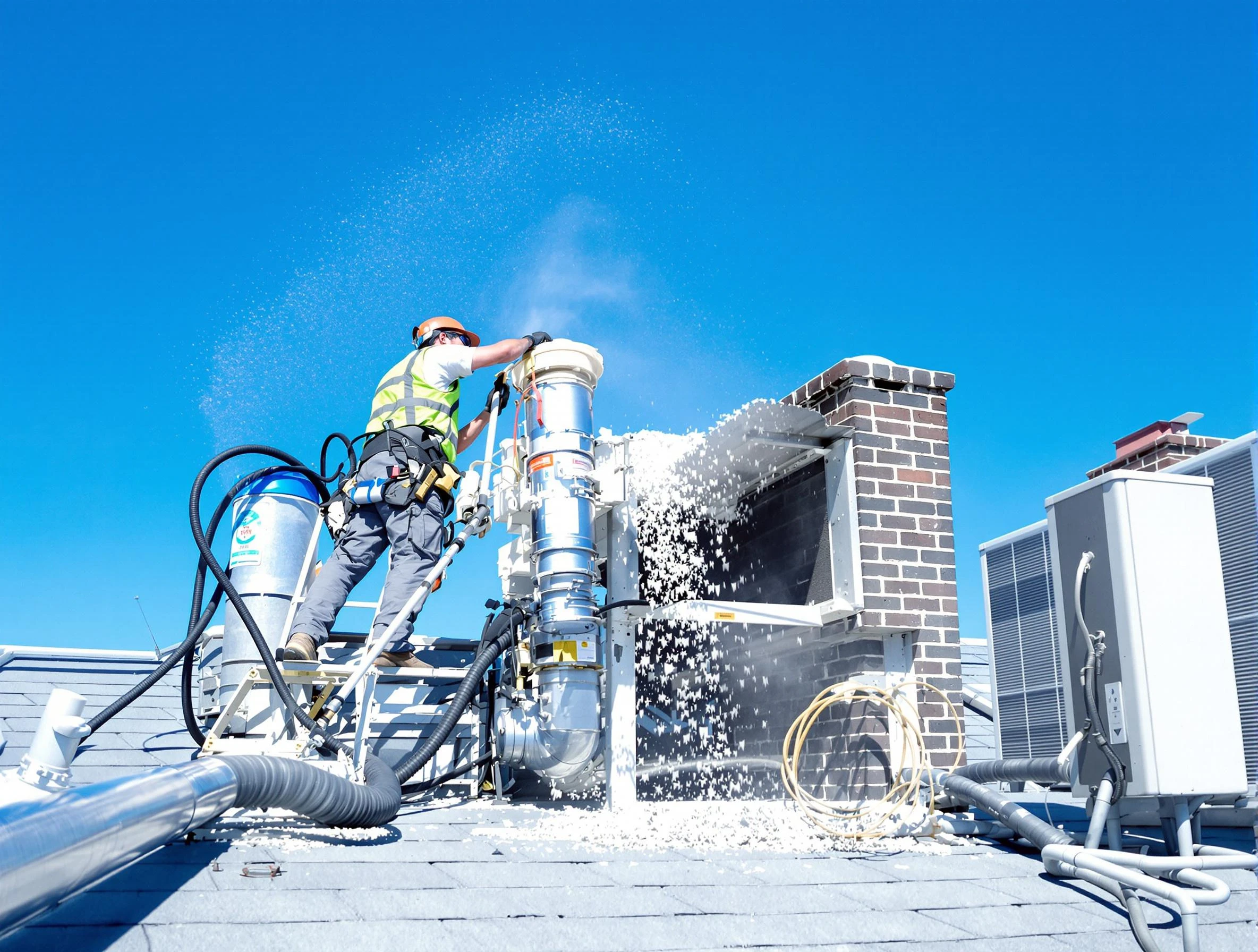 Expert roof dryer vent cleaning by Albuquerque Dryer Vent Cleaning in Albuquerque